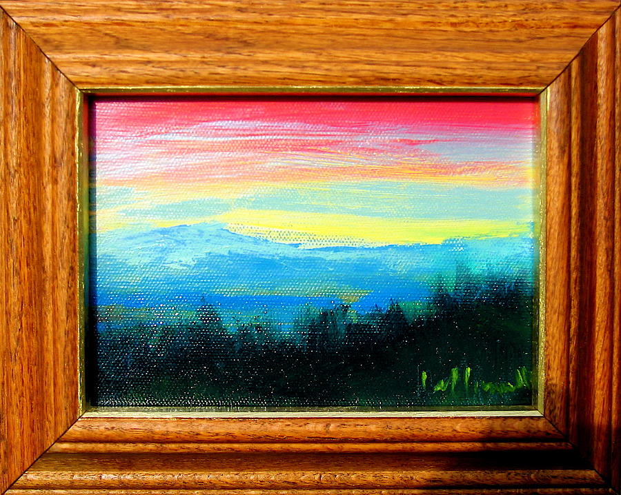 Smokies Painting by Les Leffingwell