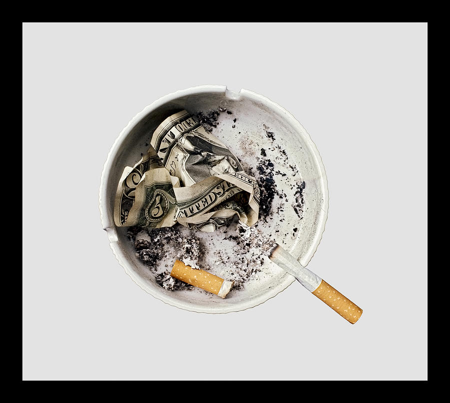 Smoking also kills your pocket and fills the politicians Photograph by Juan Carlos Ferro Duque