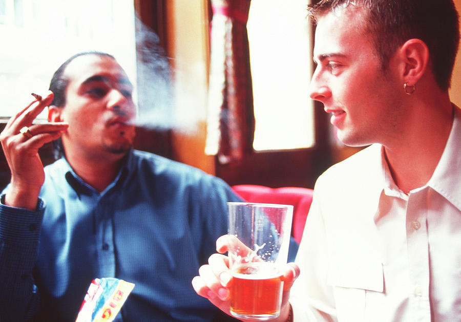 Smoking And Drinking Photograph by Annabella Bluesky/science Photo Library