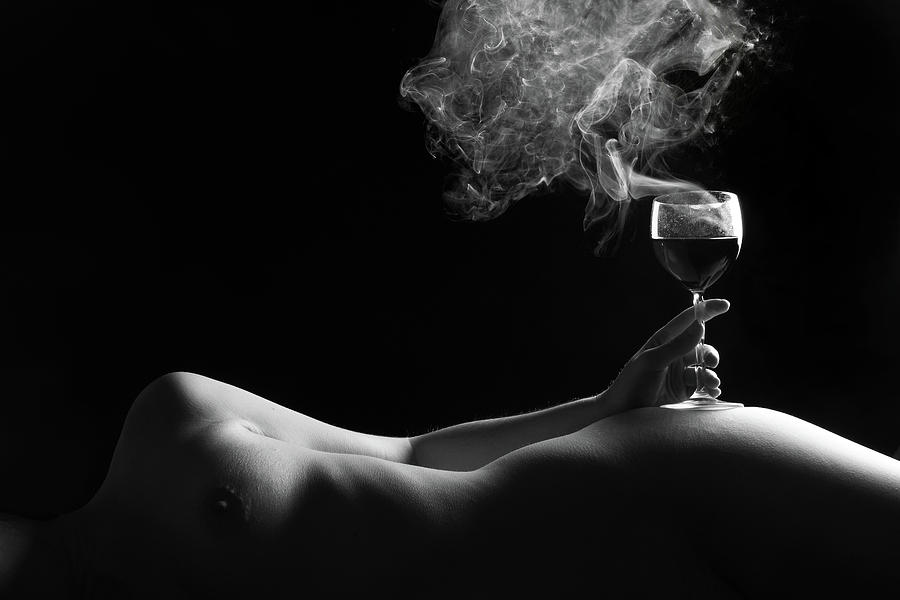 Smoking Hot Photograph by Olga Mest