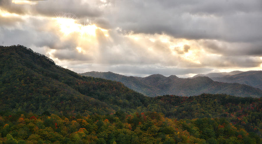 Smoky Mountain Autumn Light Photograph by Shari Jardina