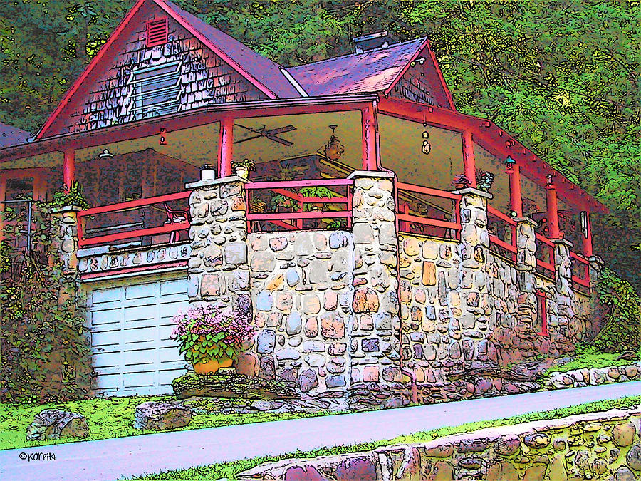 Old Log Cabin Smoky Mountain Home Photograph By Rebecca Korpita