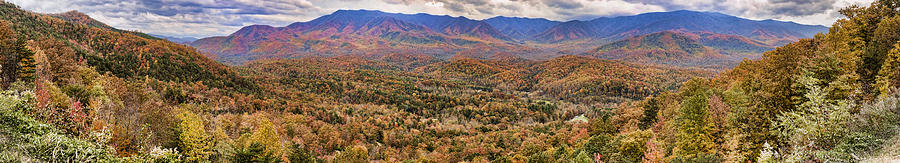 National Parks Photograph - Smoky Mountain Overlook by Heather Applegate