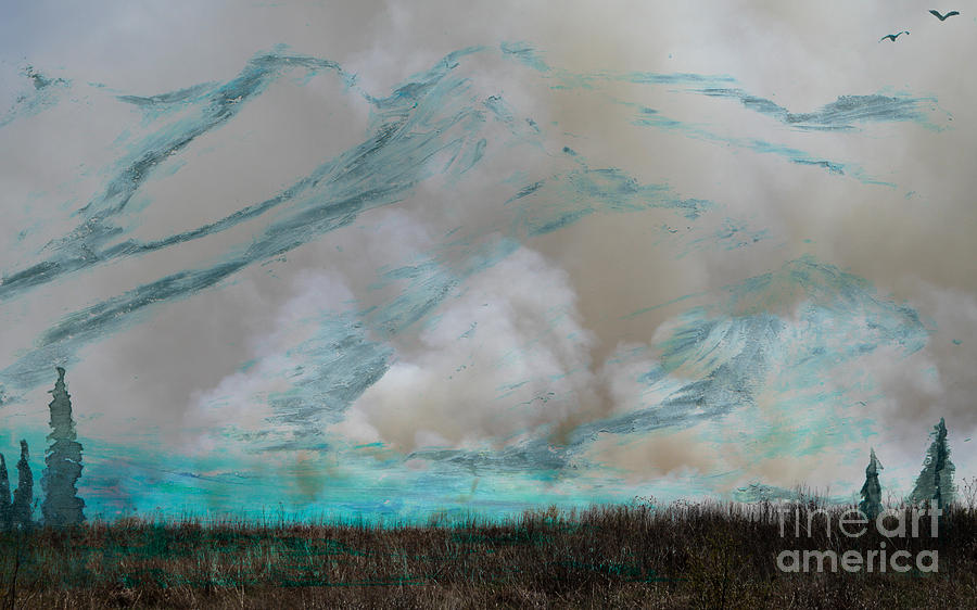 Smoky Mountain Painting by R Kyllo