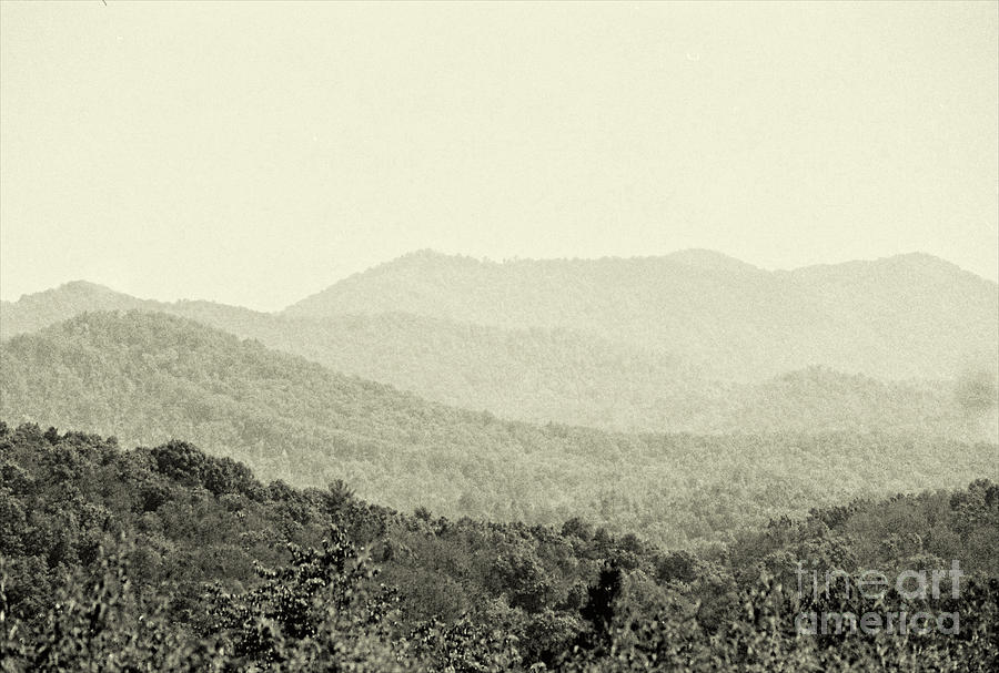 Smoky Mountain Range Photograph