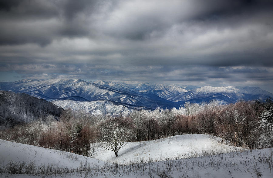 Smoky Mountain Range Photograph by John Haldane