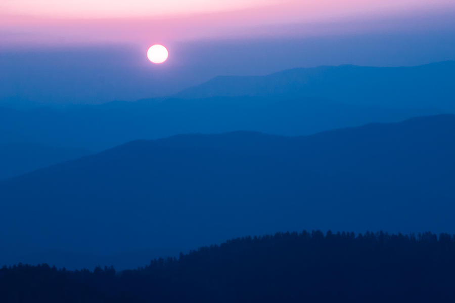 Smoky Mountain Sunrise Photograph by Jay Stockhaus