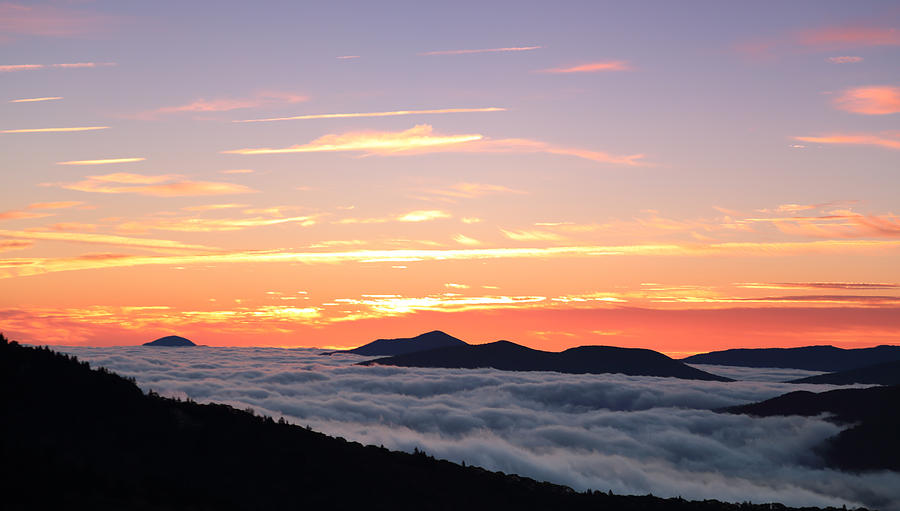 Smoky Mountain Sunrise Photograph by Jean Clark