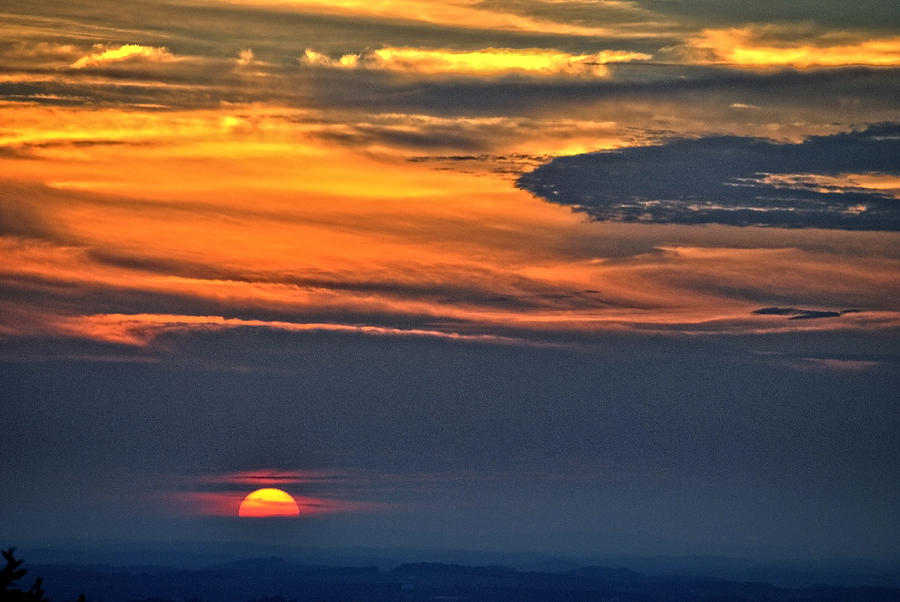 Smoky Mountain Sunset 1 Photograph by George Taylor