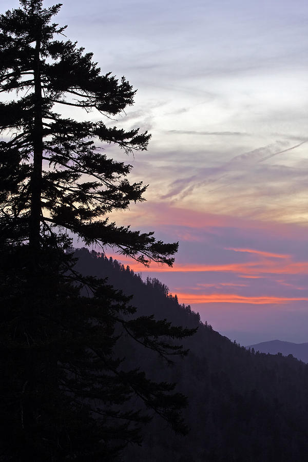 Smoky Mountain Sunset Photograph by Jack Nevitt
