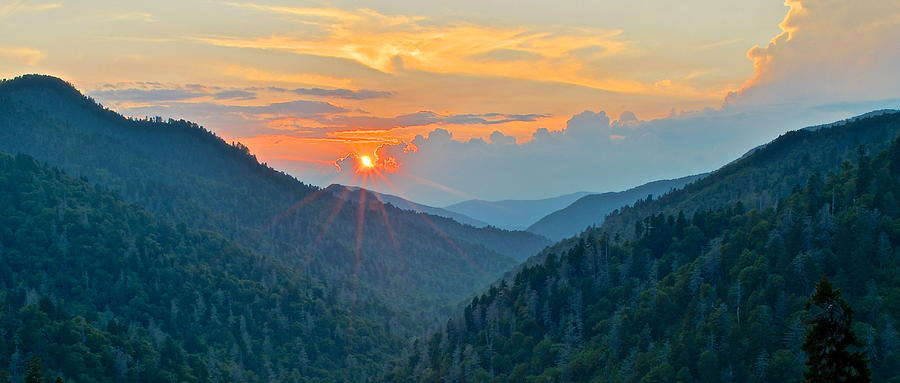 Smoky Mountain Sunset Photograph by Frozen in Time Fine Art Photography