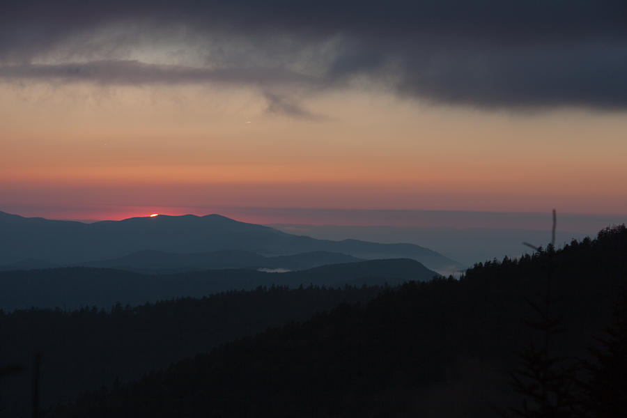 Smoky Mountain Sunset Photograph by Vance Bell