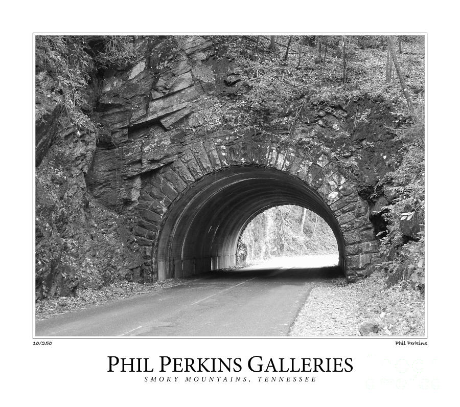 Nature Photograph - Smoky Mountains Tunnel by Phil Perkins