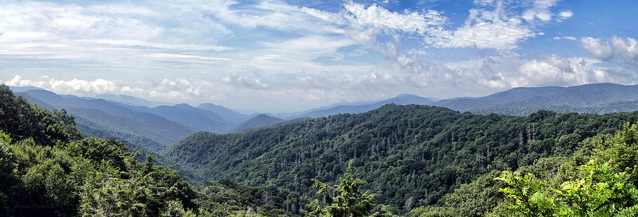 Smoky Mountains Vista Photograph by Cricket Hackmann
