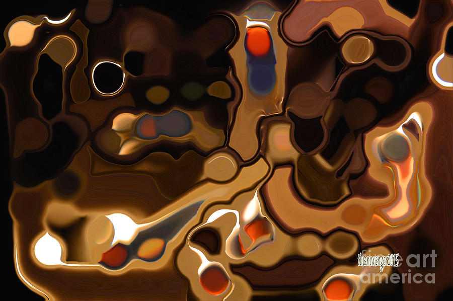 Abstract Photograph - Smooth Chocolate by Tina M Wenger