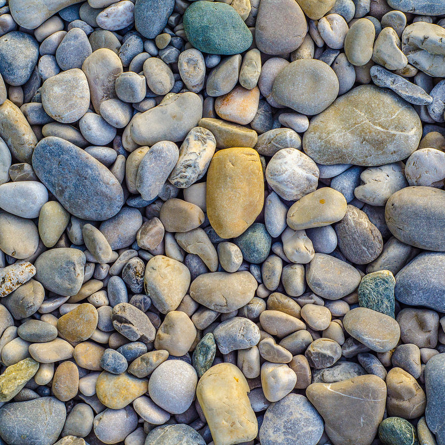 Smooth River Stones Photograph by Mr Doomits - Fine Art America