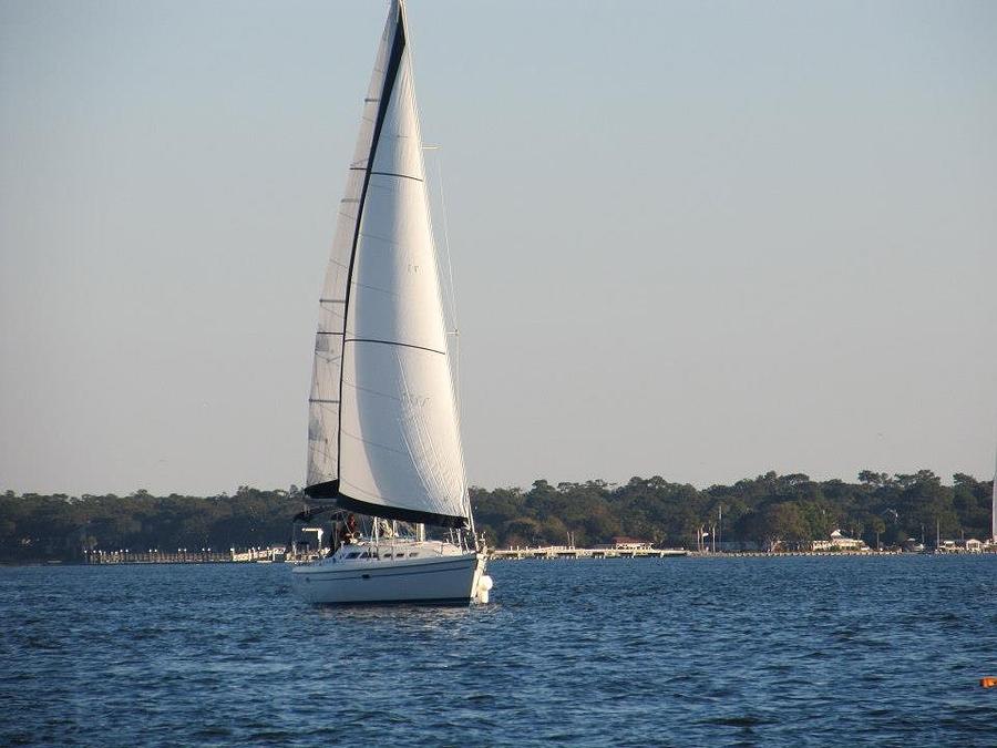 Smooth Sailing Carolina Photograph by Joetta Beauford
