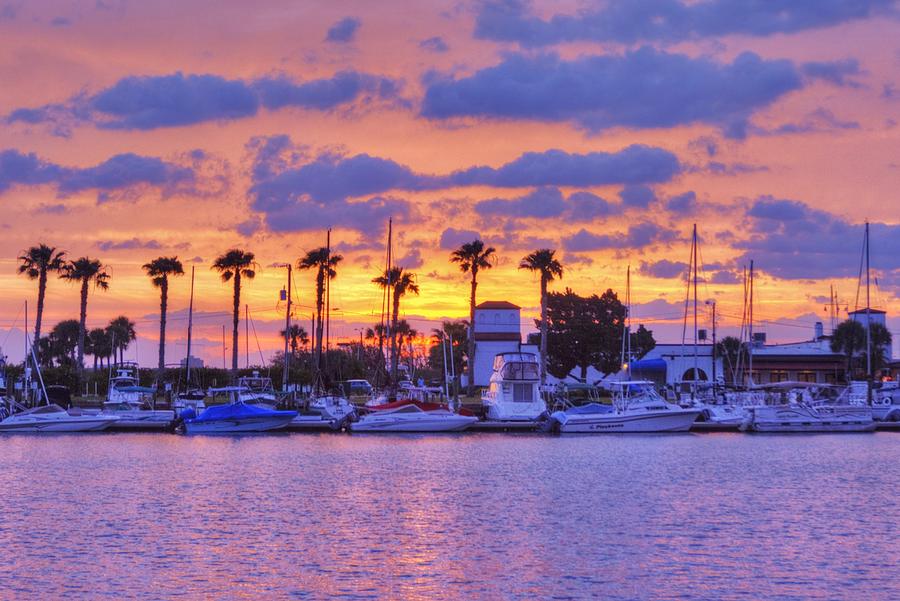 Smyrna Yacht Club Sunrise Photograph by Danny Mongosa