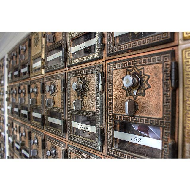 Antique Photograph - Snail Hq #mail #mailbox #postoffice by Elza Hayen