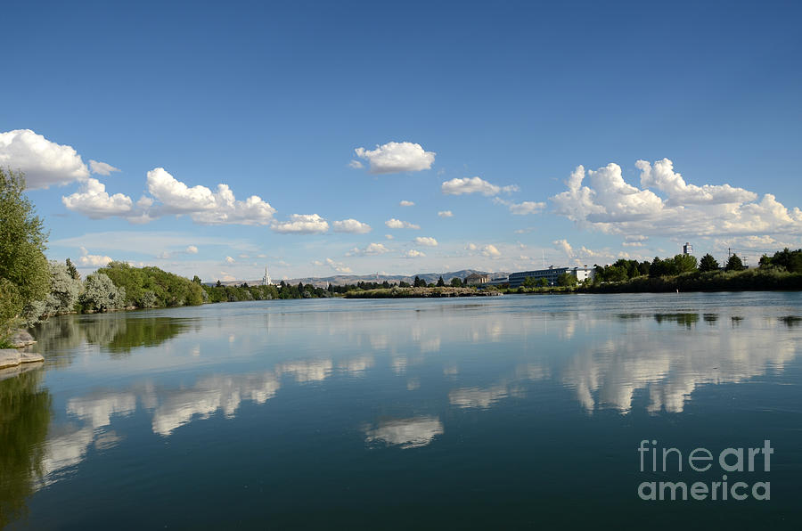 Snake River Reflections Photograph by Debra Thompson