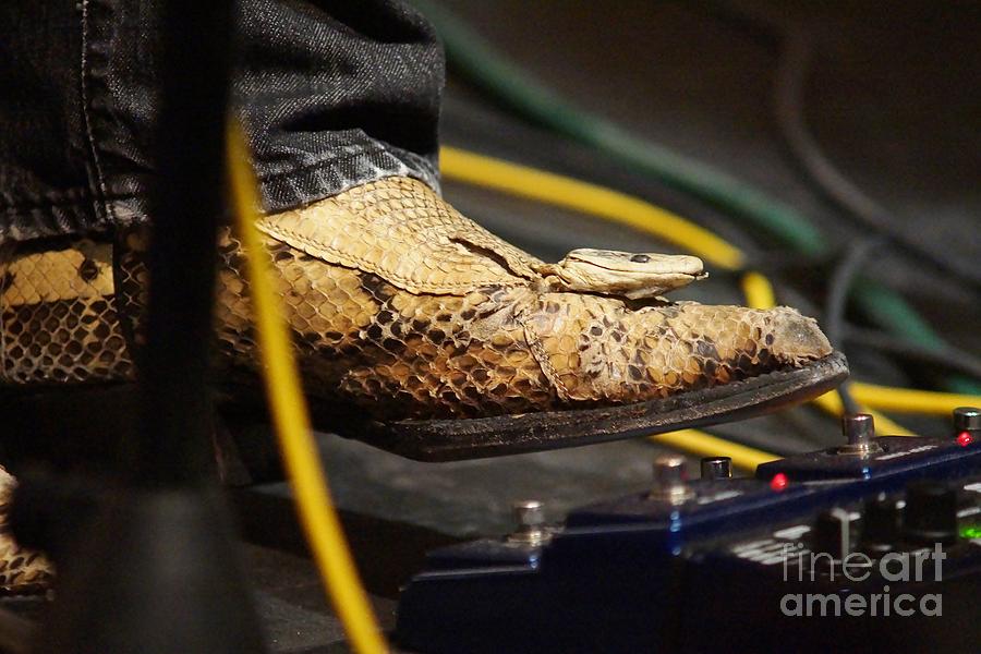 Snakeskin Boot Photograph by Lynda Dawson-Youngclaus