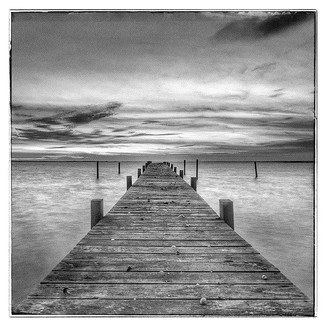 Instagram Photograph - #snapseed #instagram #instachill #dock by Visions Photography by LisaMarie