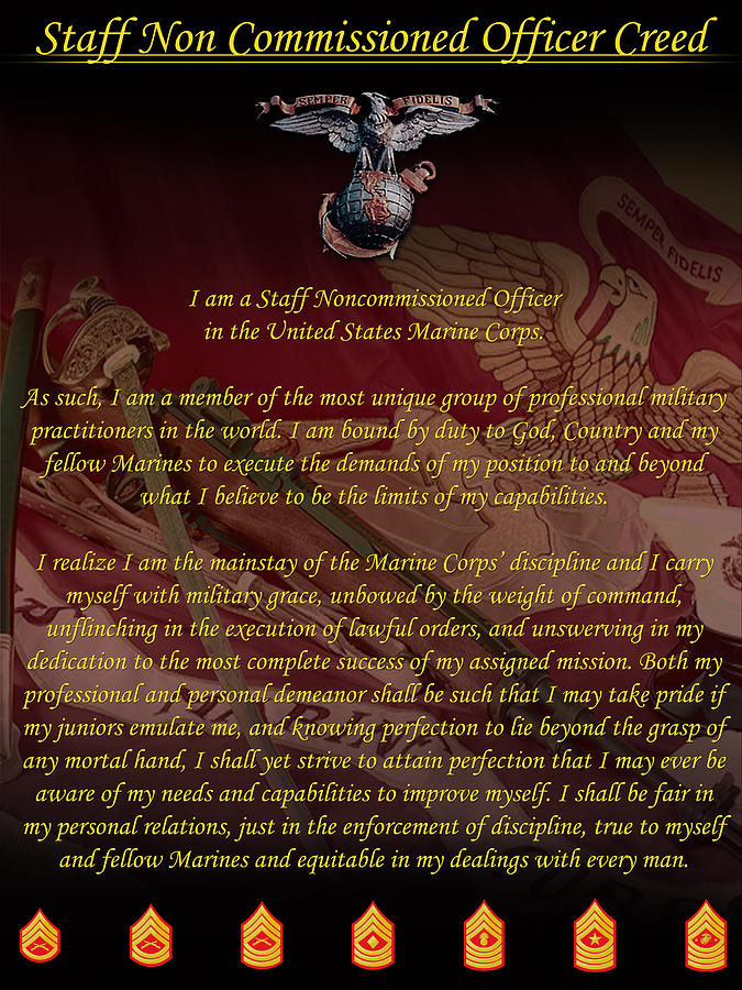 snco creed digital art by annette redman