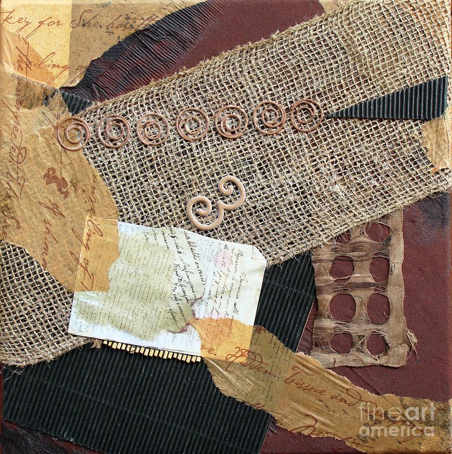 Snippets of Time Mixed Media by Phyllis Howard