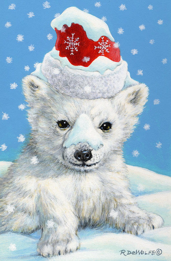 Sno-Bear Painting by Richard De Wolfe