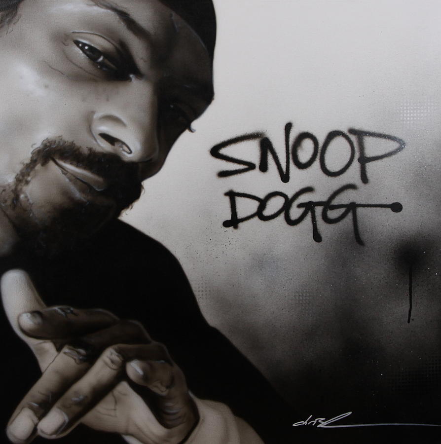 Snoop Dogg Painting - Snoop Dogg by Christian Chapman Art