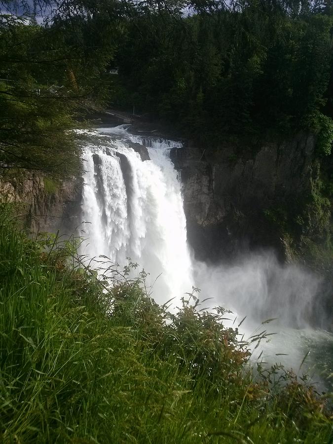 Snoqualmie Falls In Springtime Photograph by Michael Merry