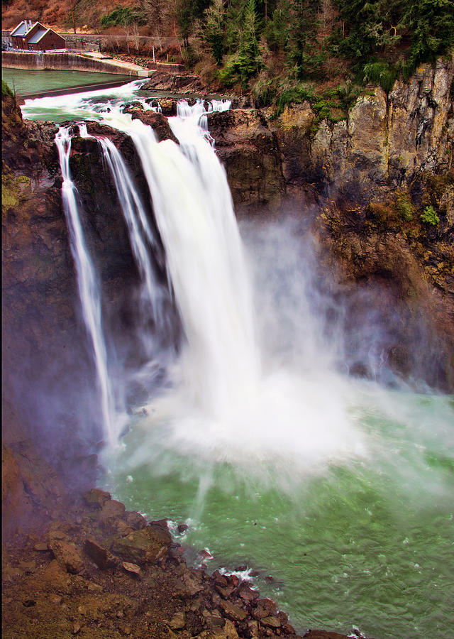 Snoqualmie Falls Photograph by Jerry Cahill