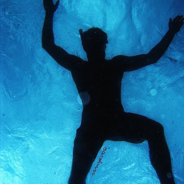 Summer Photograph - #snorkling #frombelow #underwater by Sammy Evans