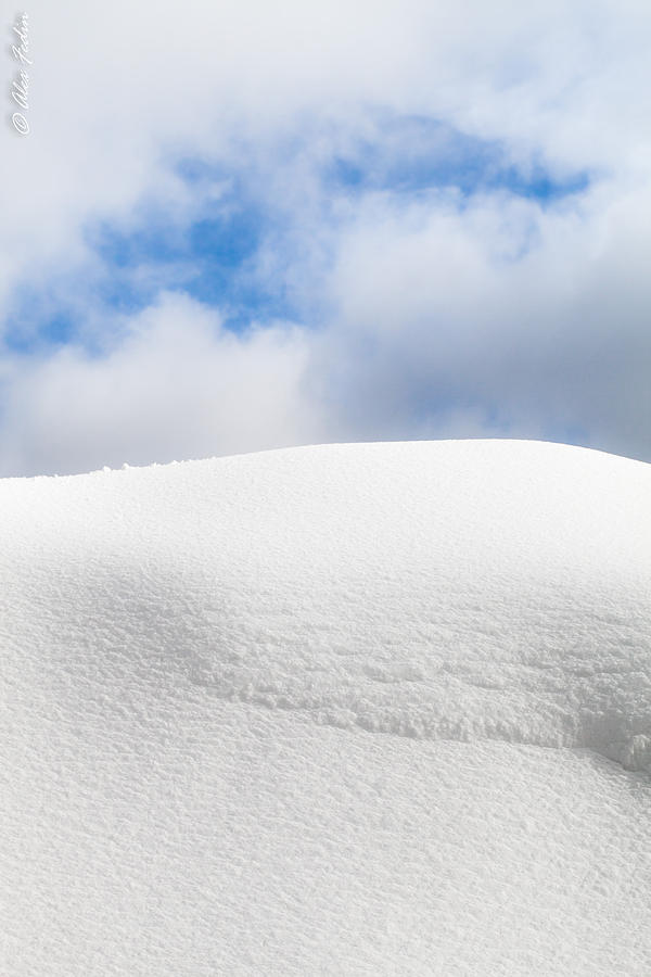 Snow and Sky Photograph by Alexander Fedin