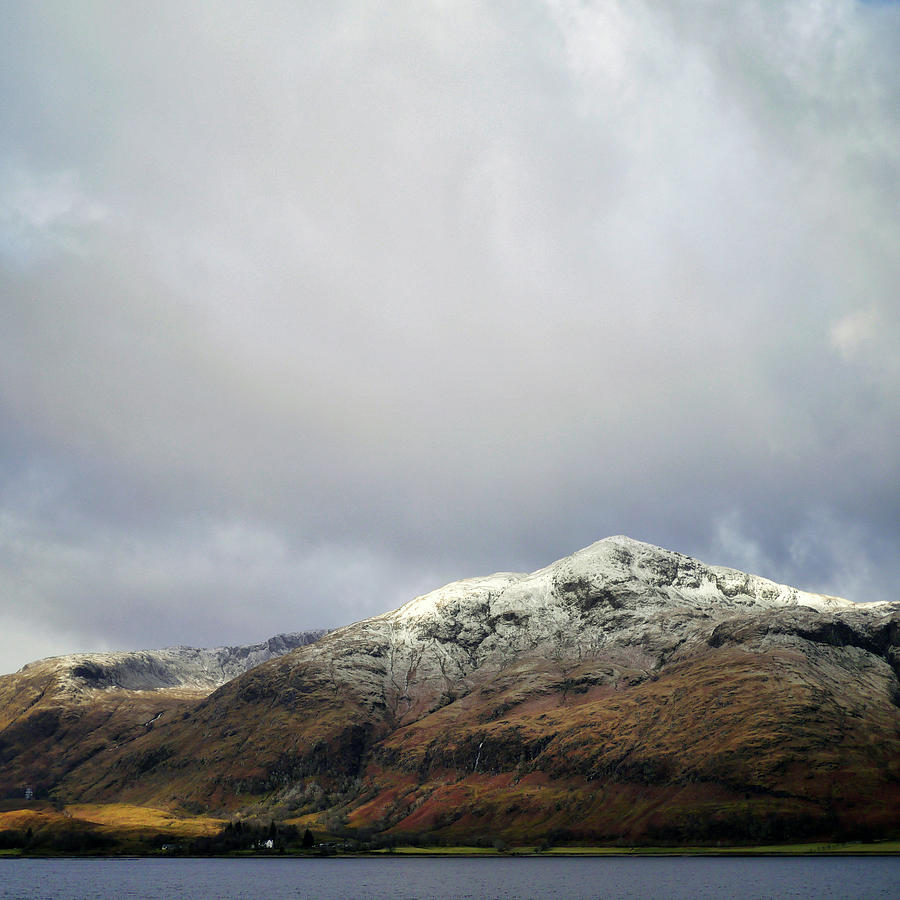 Snow Capped Peaks Photograph by Andrew Lockie
