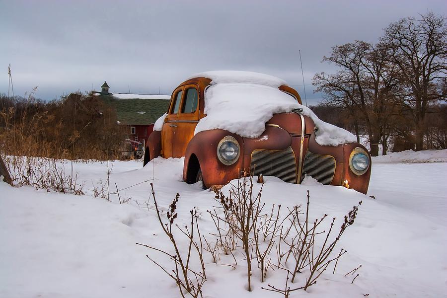 Snow Covered De Soto Photograph by Chuck De La Rosa