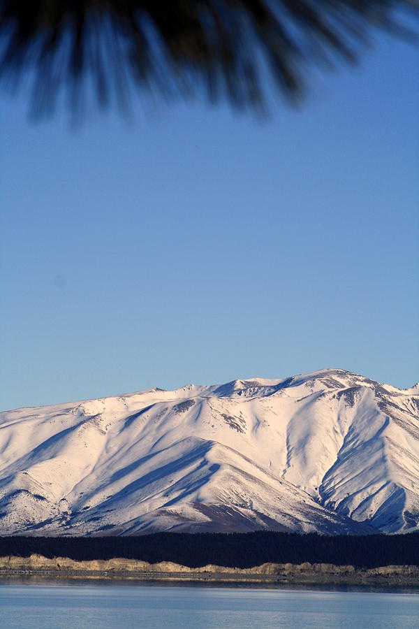 Mountain Photograph - Snow Dusted Mountains by Rachael Shaw