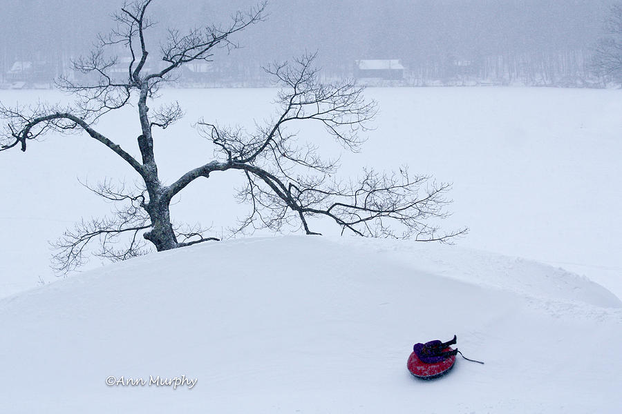 Snow Hill Ride Photograph by Ann Murphy