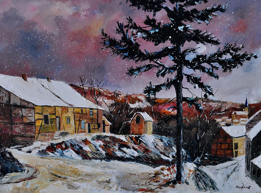 snow in Houroy Painting