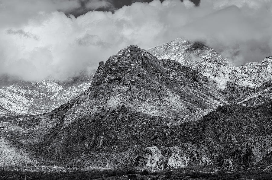 Snow In The Mountains No.15 Photograph by Mark Myhaver