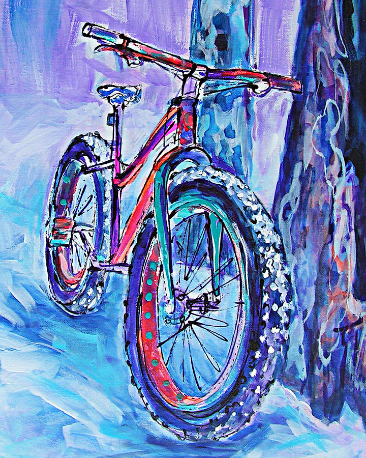 Snow Jam Painting by Judy  Rogan