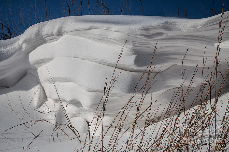 Snow Layers Photograph by Jim McCain