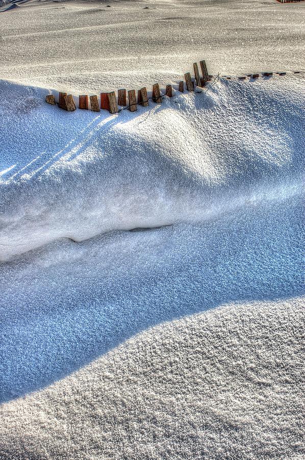 Snow Mound Photograph by Randy Pollard