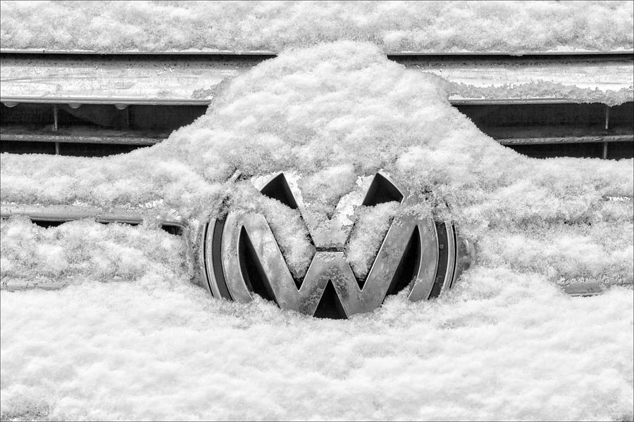Snow on Car  Photograph by Robert Ullmann