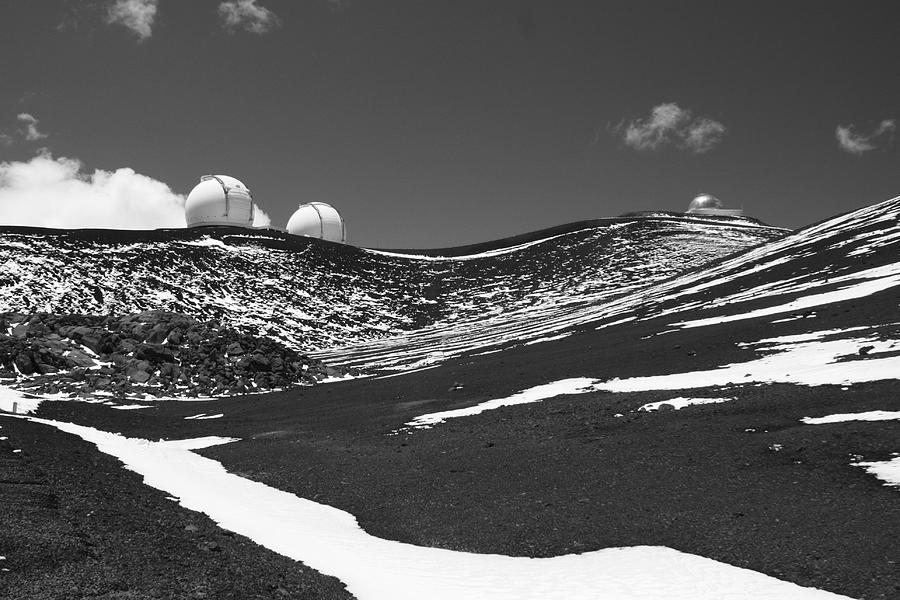 Snow on Mauna Kea Photograph by Venetia Featherstone-Witty