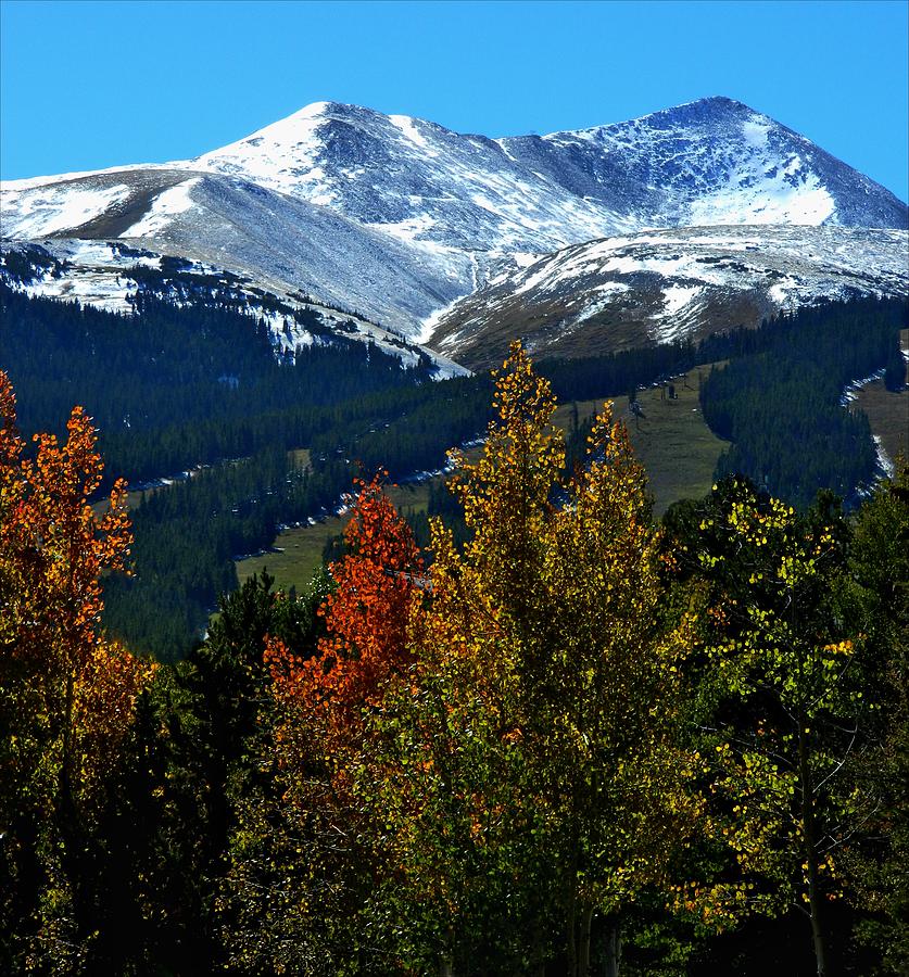 Snow Peak Colorado Photograph by Michelle Frizzell-Thompson