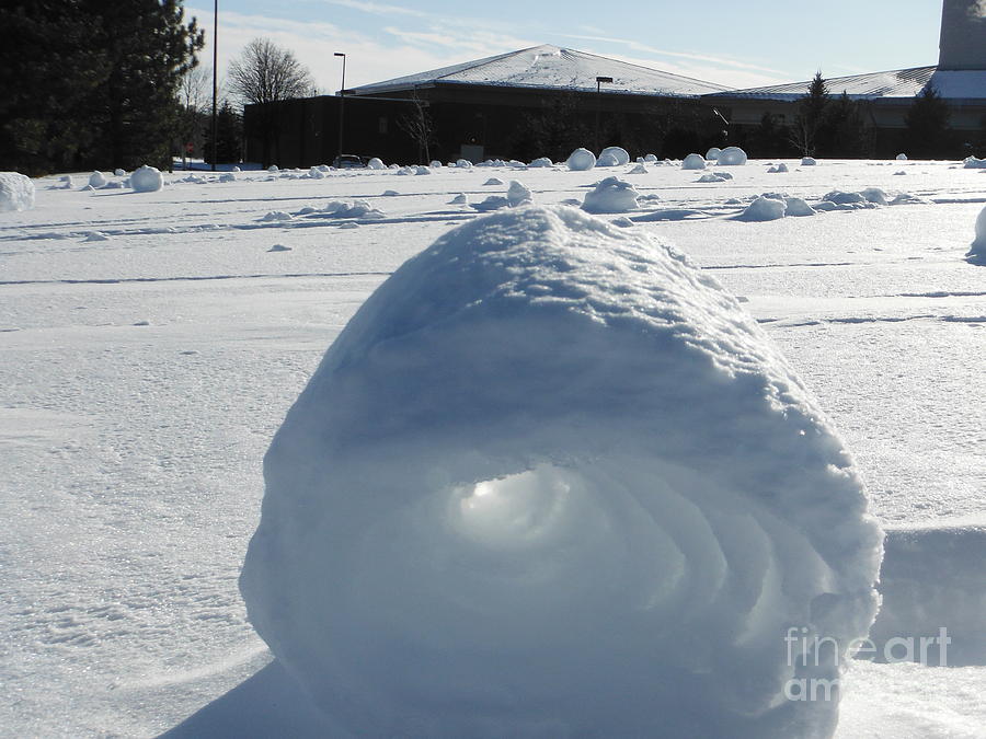 Snow Rollers at Dublin Scioto High School 10 Photograph by Paddy Shaffer