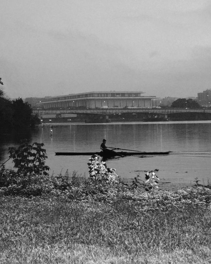 Potomac Snow Row Photograph by Christopher Kerby Fine Art America