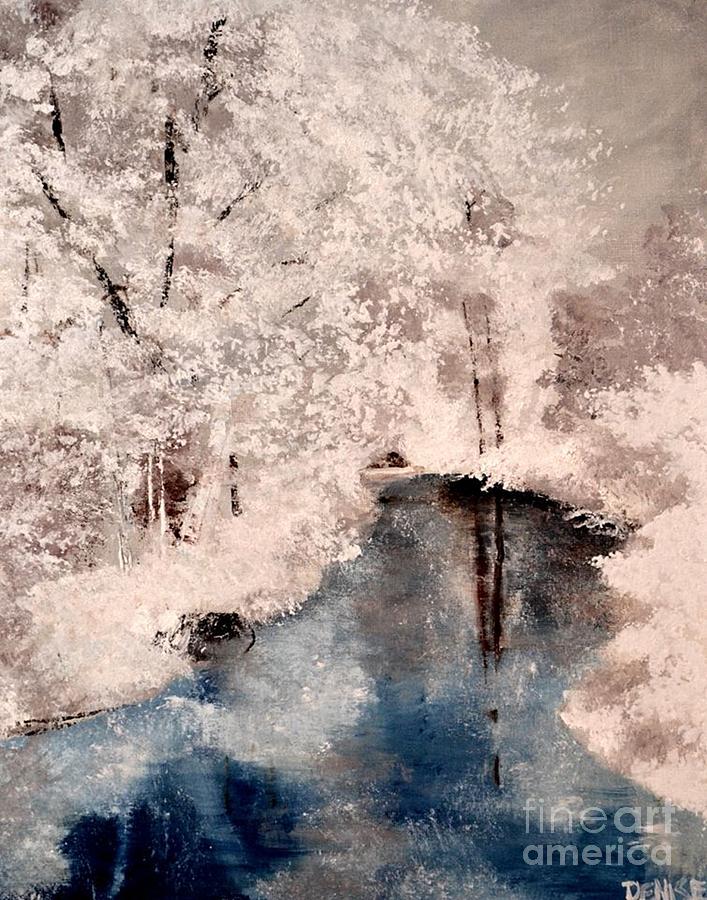 Winter Wonderland Painting by Denise Tomasura