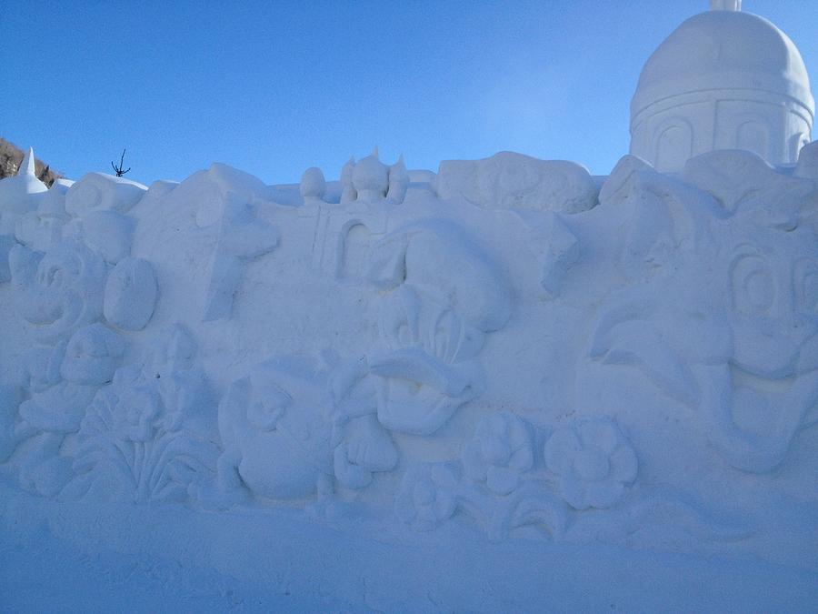 Snow Sculptures Photograph by Brett Geyer